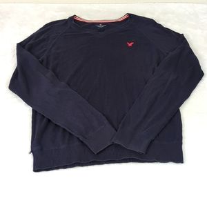 - American Eagle S v neck sweater EUC